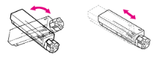 Agitare il toner nuovo prima dell'inserimento nella stampante OKI B412, B432, B512