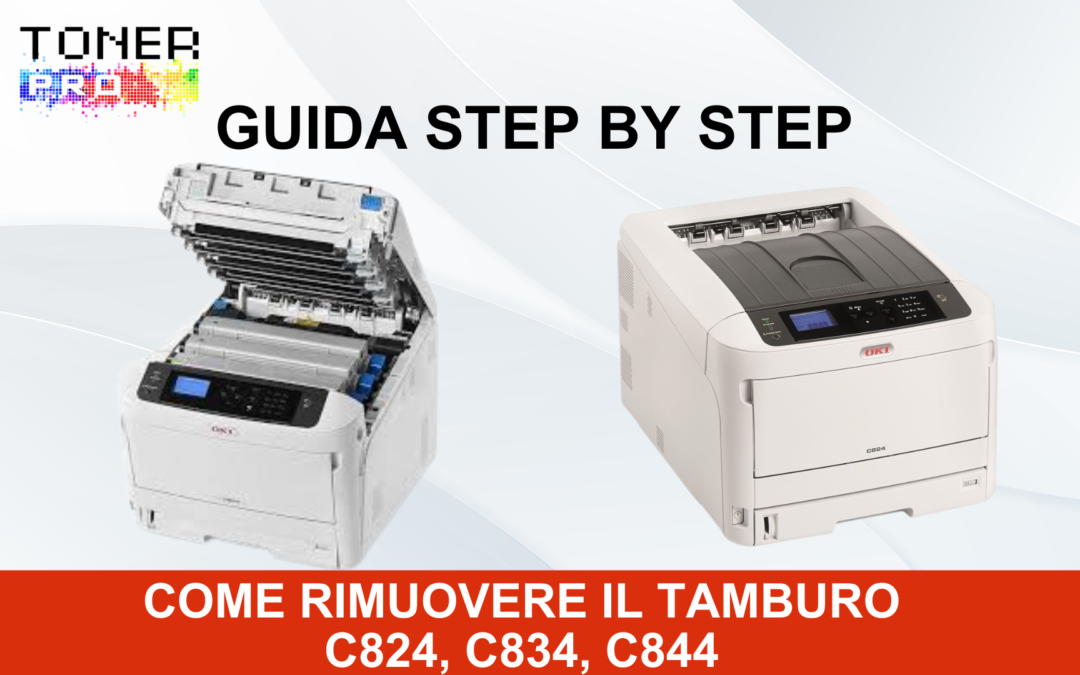 Tamburo non installato per OKI C824, C834, C844: guida