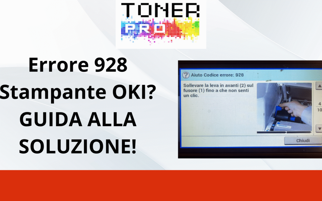Errore 928 OKI: Guida alla Risoluzione del Problema